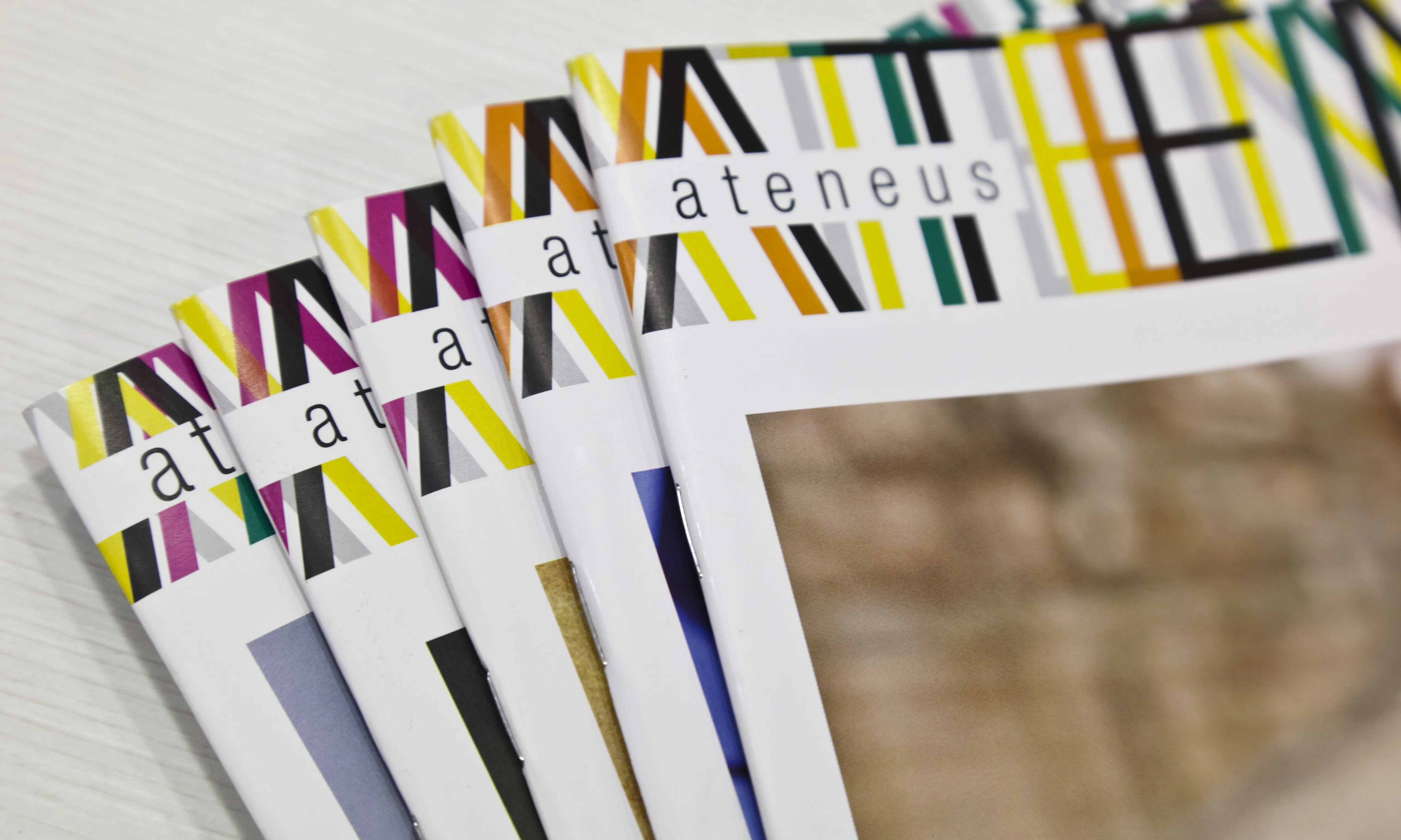 Caçalera de la Revista Ateneus de la Federació d'Ateneus de Catalunya