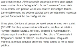 Les alarmes socials de Facebook continuament tornen a sortir.