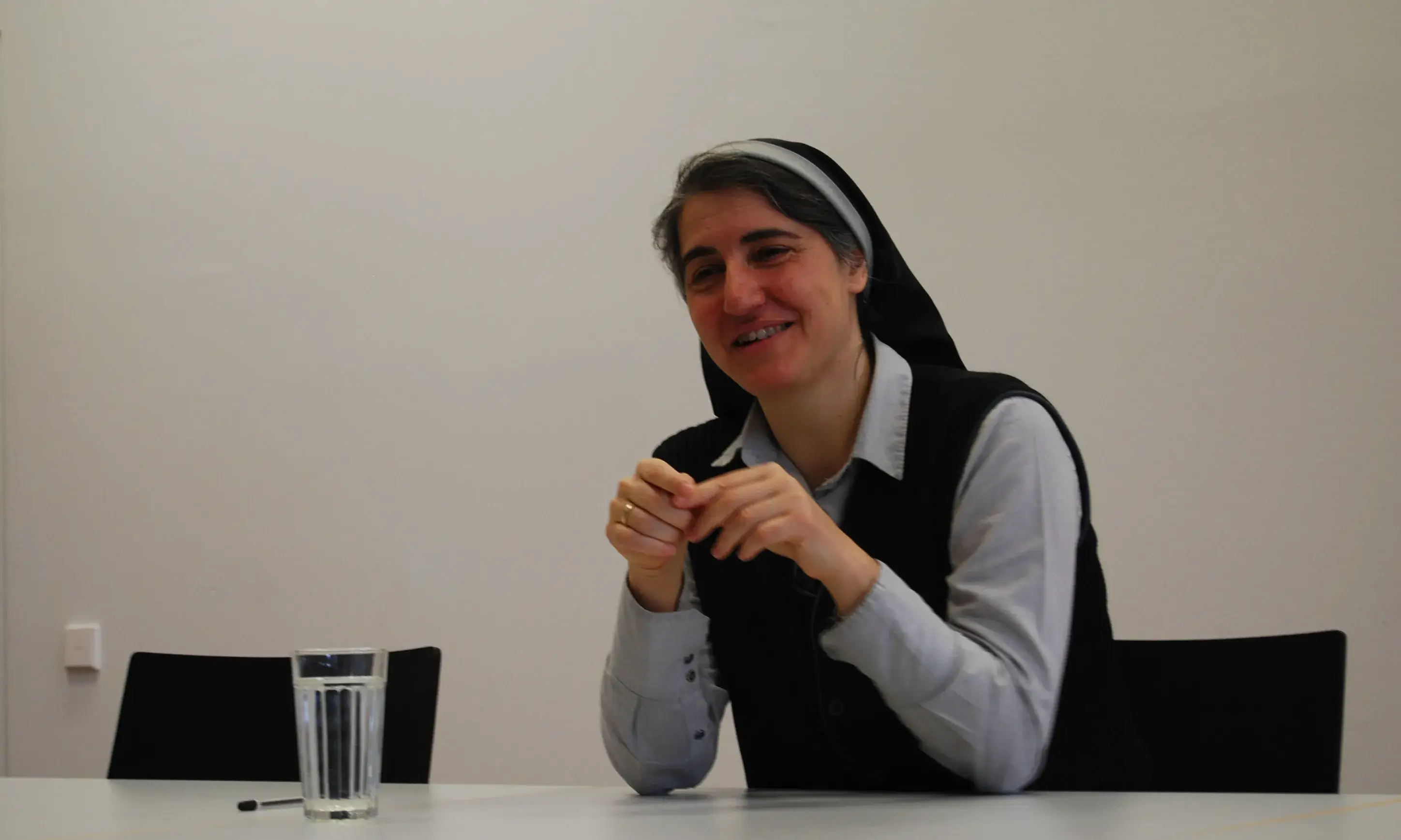 Teresa Escrigas durant la ponència a Berlín al maig