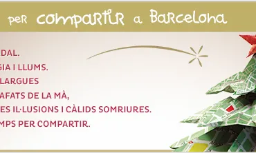Un Nadal per compartir. Font: nadal.bcn.cat