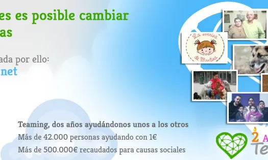 Teaming celebra el segon aniversari