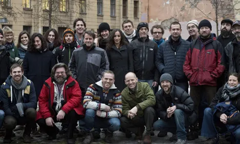 Els anomenats “30 de l'Àrtic”, alliberats. Imatge: Greenpeace