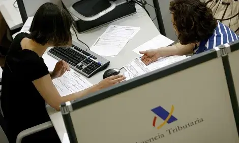 Imatge oficina Agència Tributària 