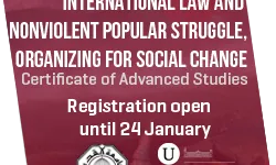 Dret internacional i transformació social no violenta. Organitzant el canvi