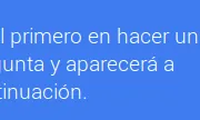 Pots enviar preguntes i respondre-les en un Hangouts en directe. 