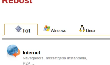 El Rebost de SoftCatalà està ple de programes i aplicacions en català!