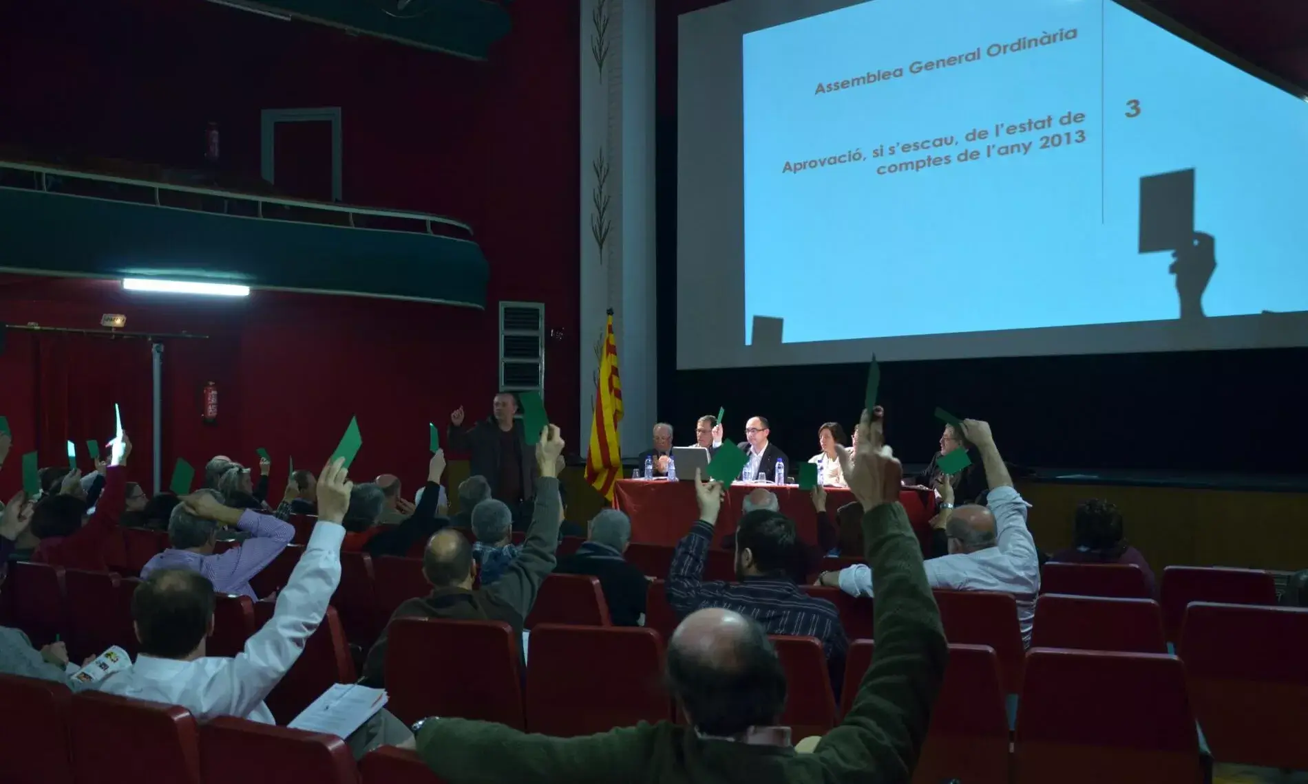 L'Assemblea General es va celebrar al Casino de Caldes