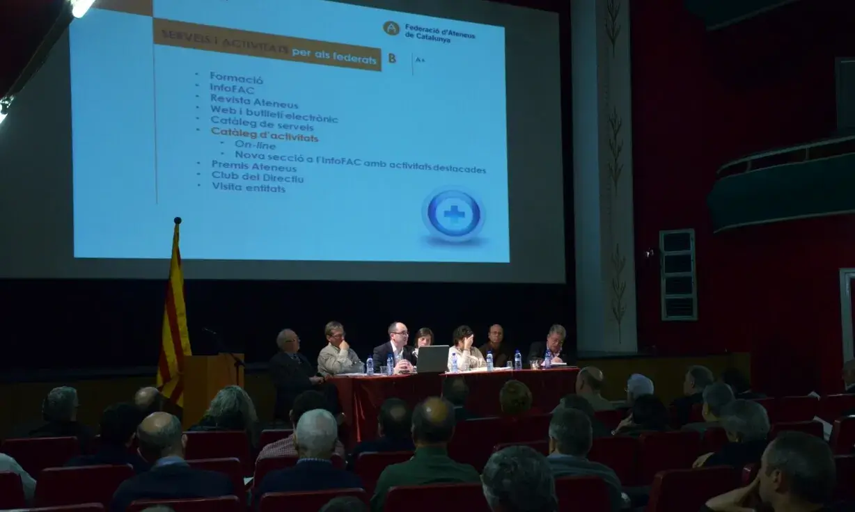 Assemblea General de la FAC al Casino de Caldes de Montbui