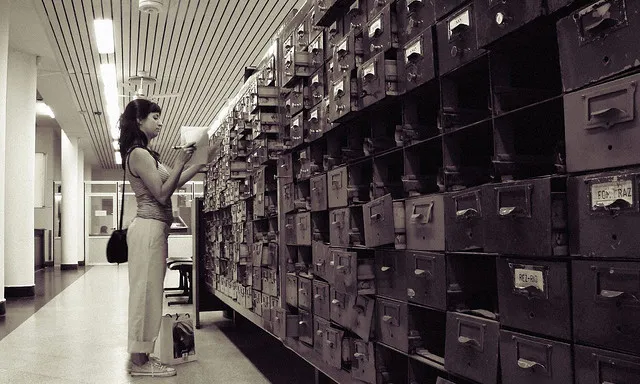 Imatge d'un antic archiu. Autor Pablo DF