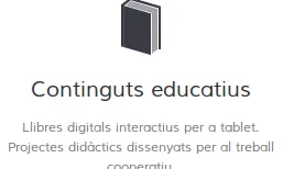 Els projectes són dissenyats per al treball cooperatiu. 