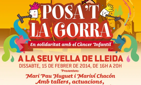 Cartell "Posa't la gorra"