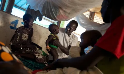 Hospital de Leer, Sudan del Sud ©John Stanmeyer/VII/MSF