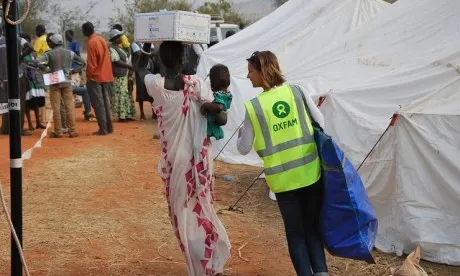 Oxfam al recinte de l'ONU a Juba, Sudan del Sud ©Anita Kattakuzhy/Oxfam