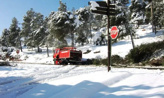 Bombers voluntaris actuant en la nevada de 2010.