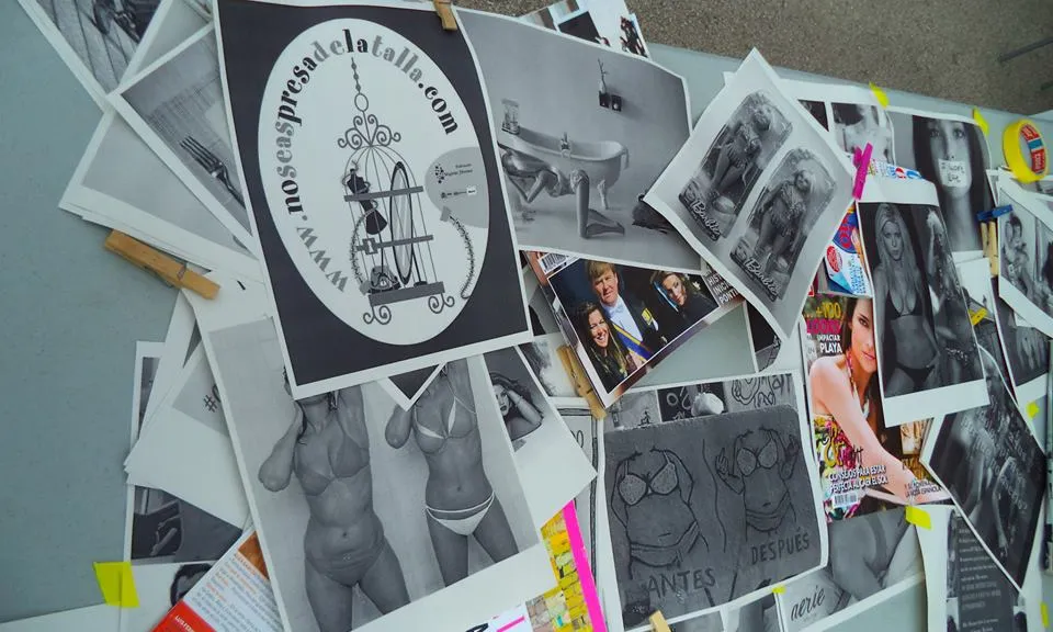 Imatges sobre models estètics per discutir a la jornada de la UAB (Font: FAS)