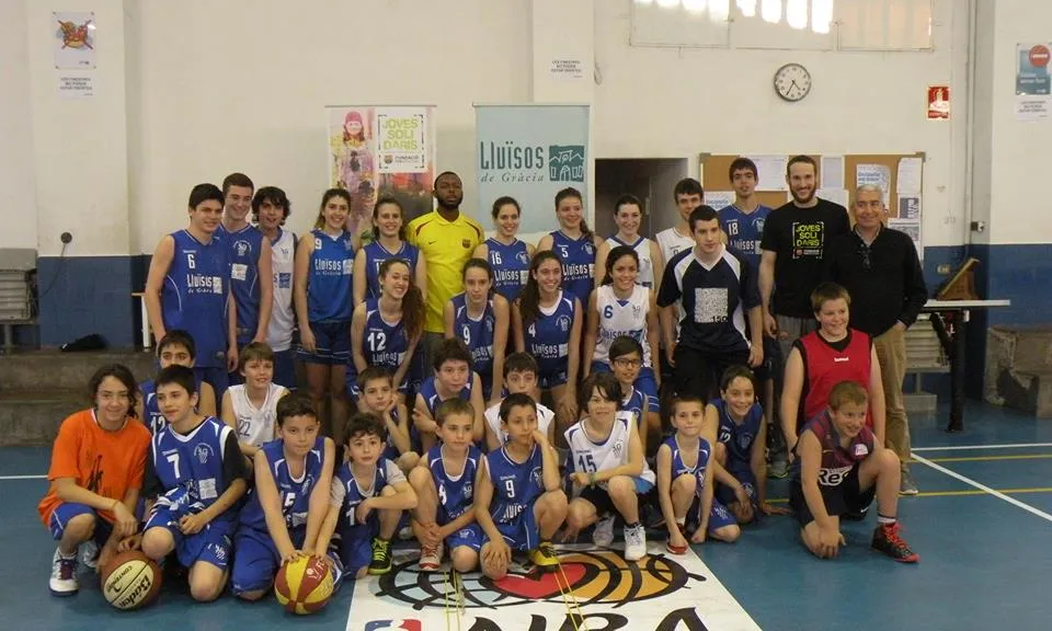 Jacob Pullen i Marcelinho Huertas als Lluïsos de Gràcia