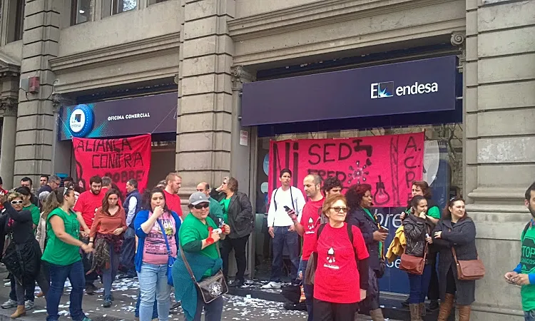 Ocupació seu d'Endesa a Barcelona
