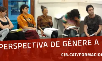 Imatge de difusió de la formació en perspectiva de gènere per a entitats del CJB
