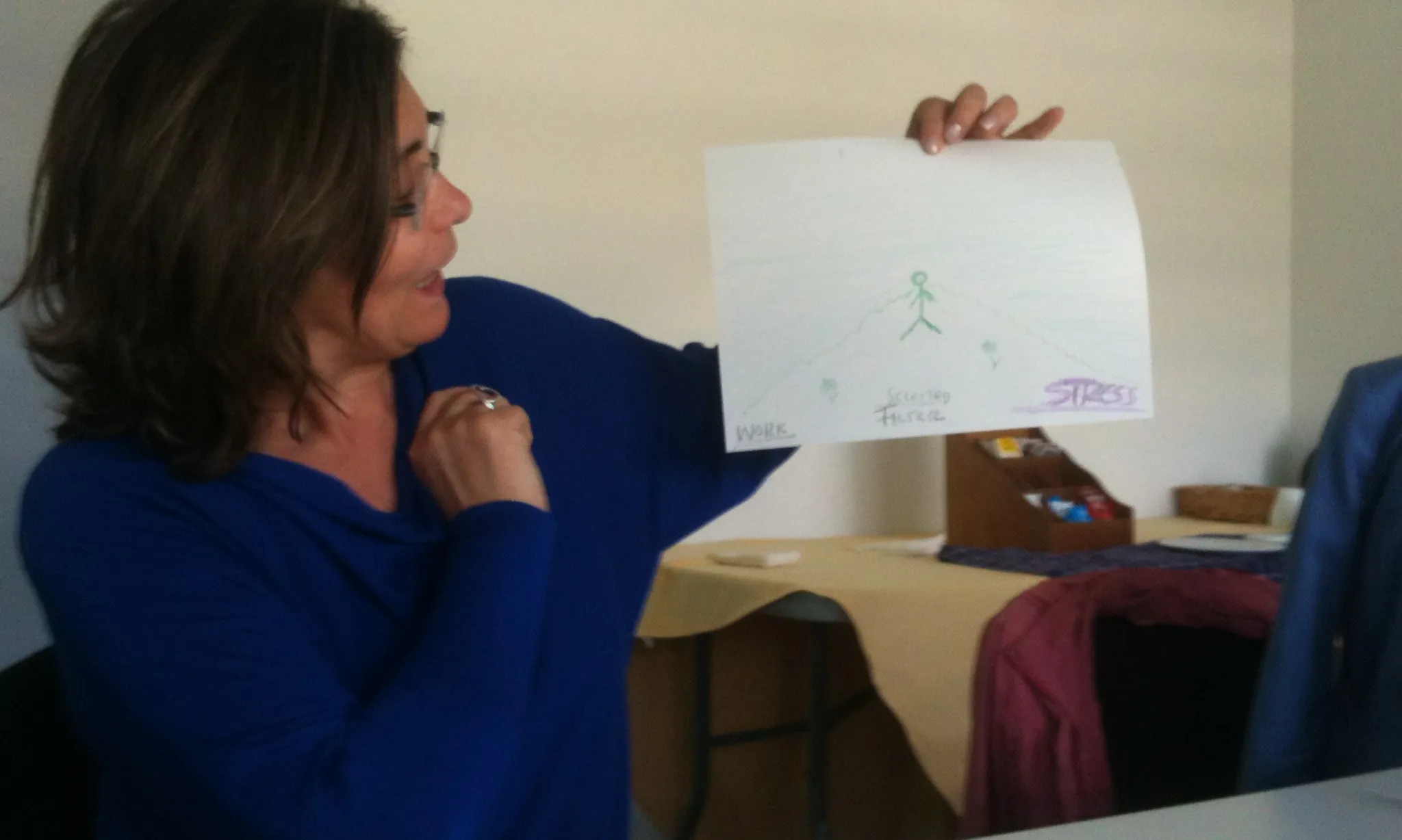 Membre del grup explicant la universitat a la qual pertany (Font: FAS)