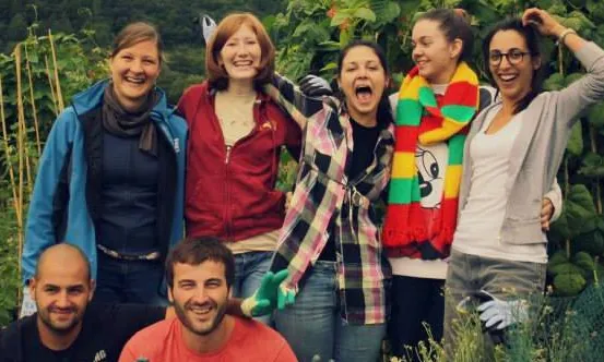 Intercanvi de joves. Foto de la Fundació Catalunya Voluntària