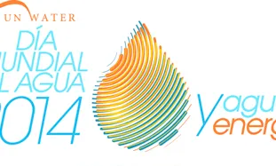 Logotip del Dia Mundial de l'Aigua 2014