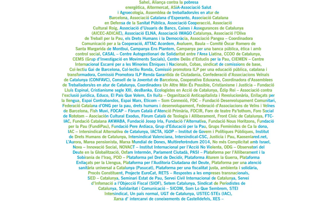 Setem participa al Fòrum Social Català 2014