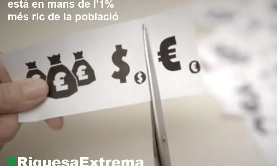 Les desigualtats al món no deixen de créixer. Font: OxfamIntermón