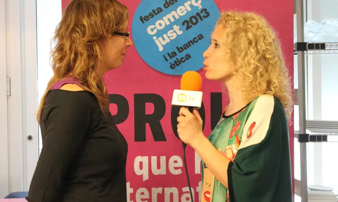 Entrevista. Imatge de SETEM Catalunya (Flickr)