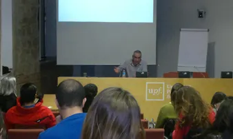 Sessió Jornades Visions d'Amèrica Llatina (Font: UPF Solidària)