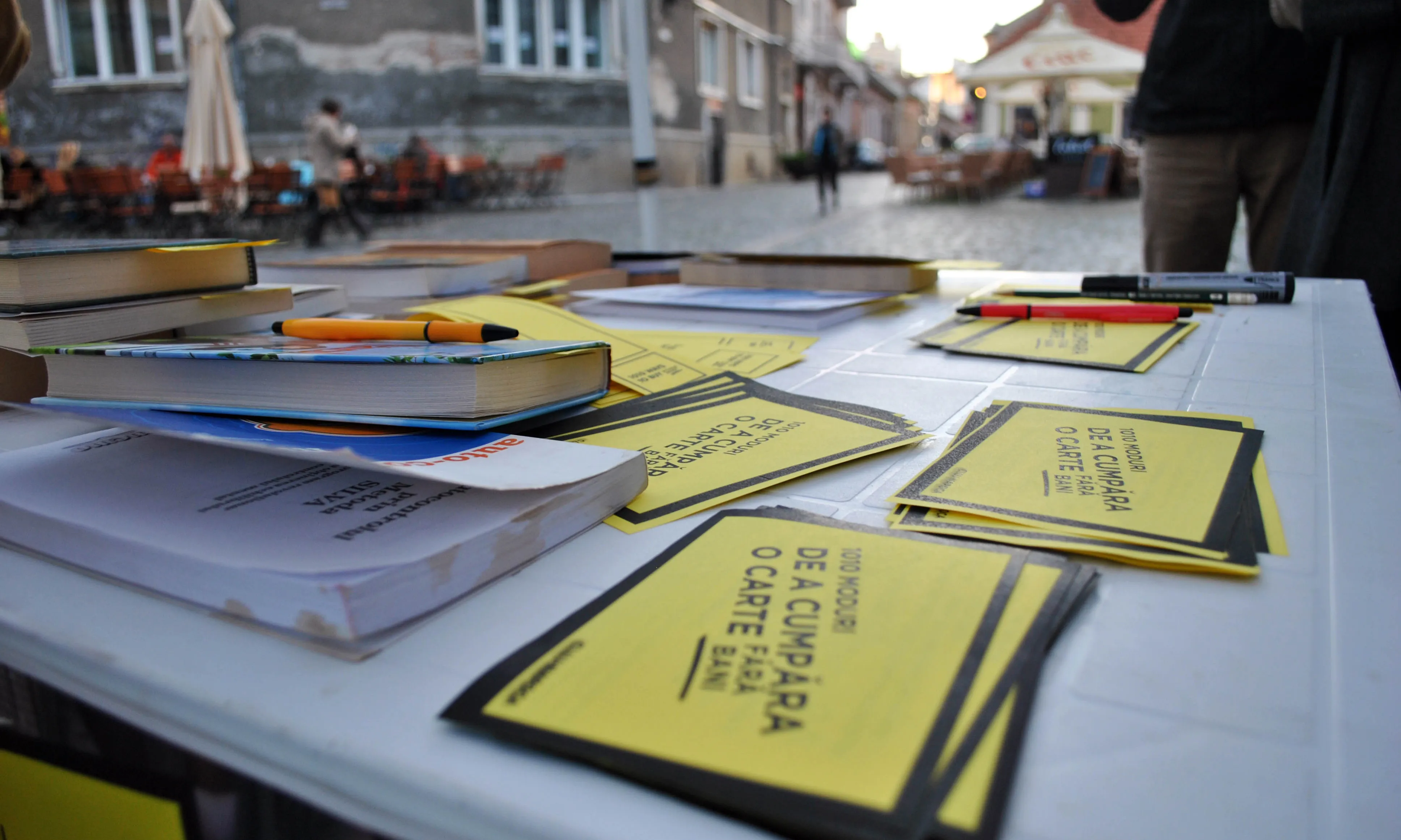 Parada de llibres, a la ciutat romanesa de Cluj-Napoca el 2013