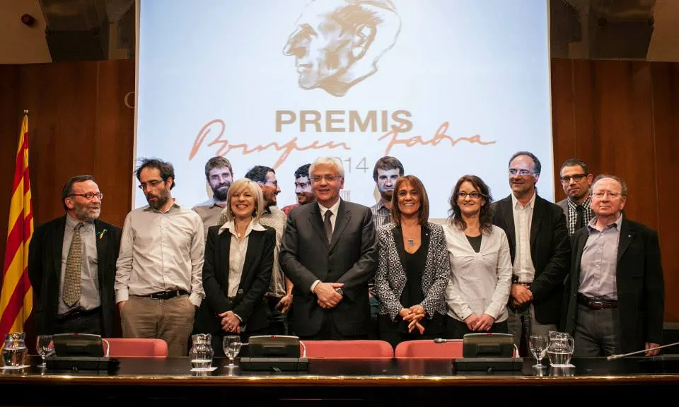 El premi Pompeu Fabra 2014 al voluntariat lingüístic universitari