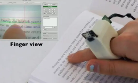 FingerReader llegeix textos per invidents