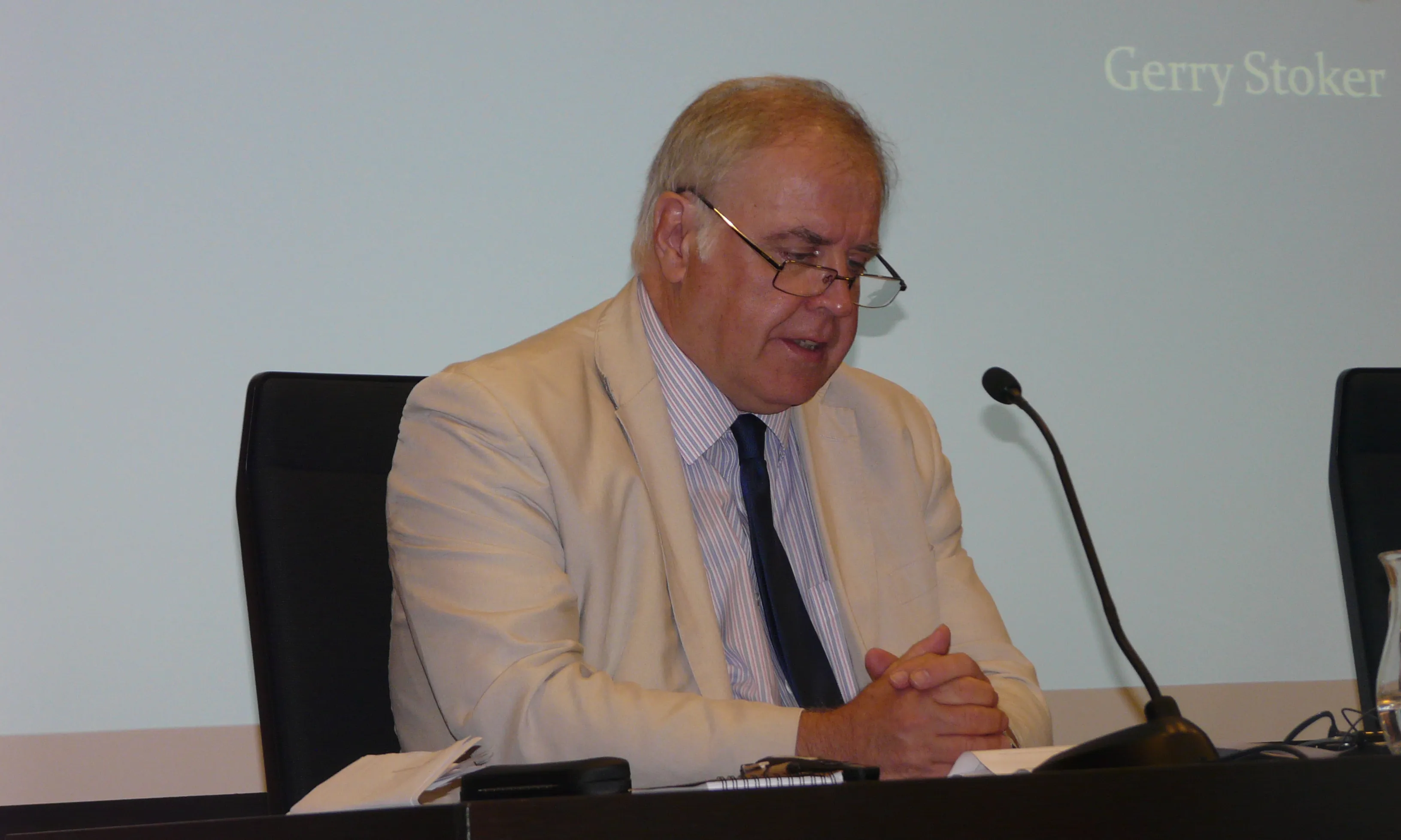 Gerry Stoker - Southampton University.