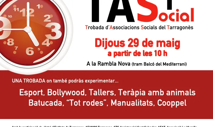 La TAST se celebrarà el pròxim 29 de maig i comptarà amb 16 entitats