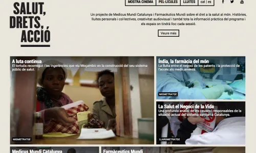 “Salut, Drets, Acció” una proposta completa sobre cinema, salut i drets humans