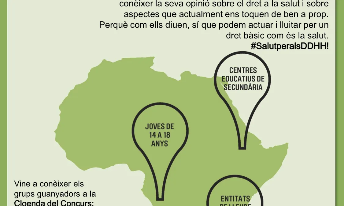 La Campanya Dret a la Salut a l'Àfrica ens fa una nova proposta