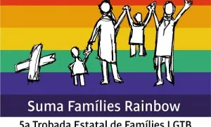 Logo 5ena trobada estatal de famílies LGTB