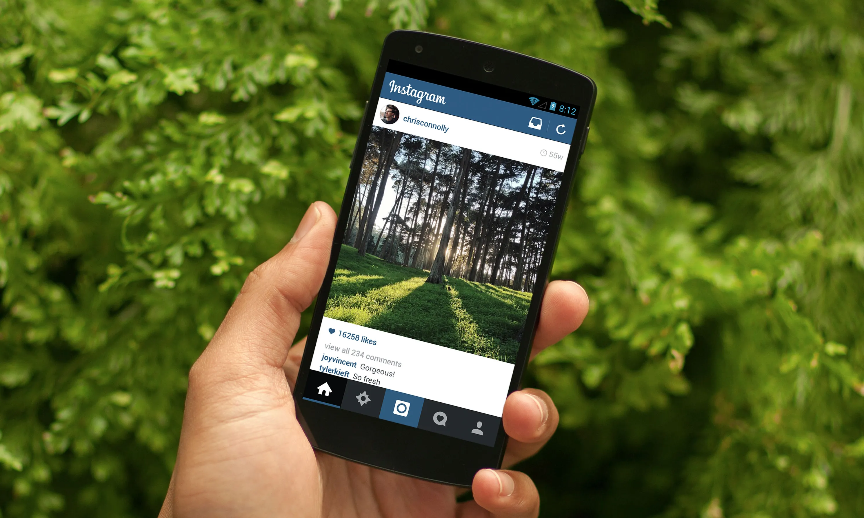 Instagram és una xarxa social molt popular. Foto: Instagram