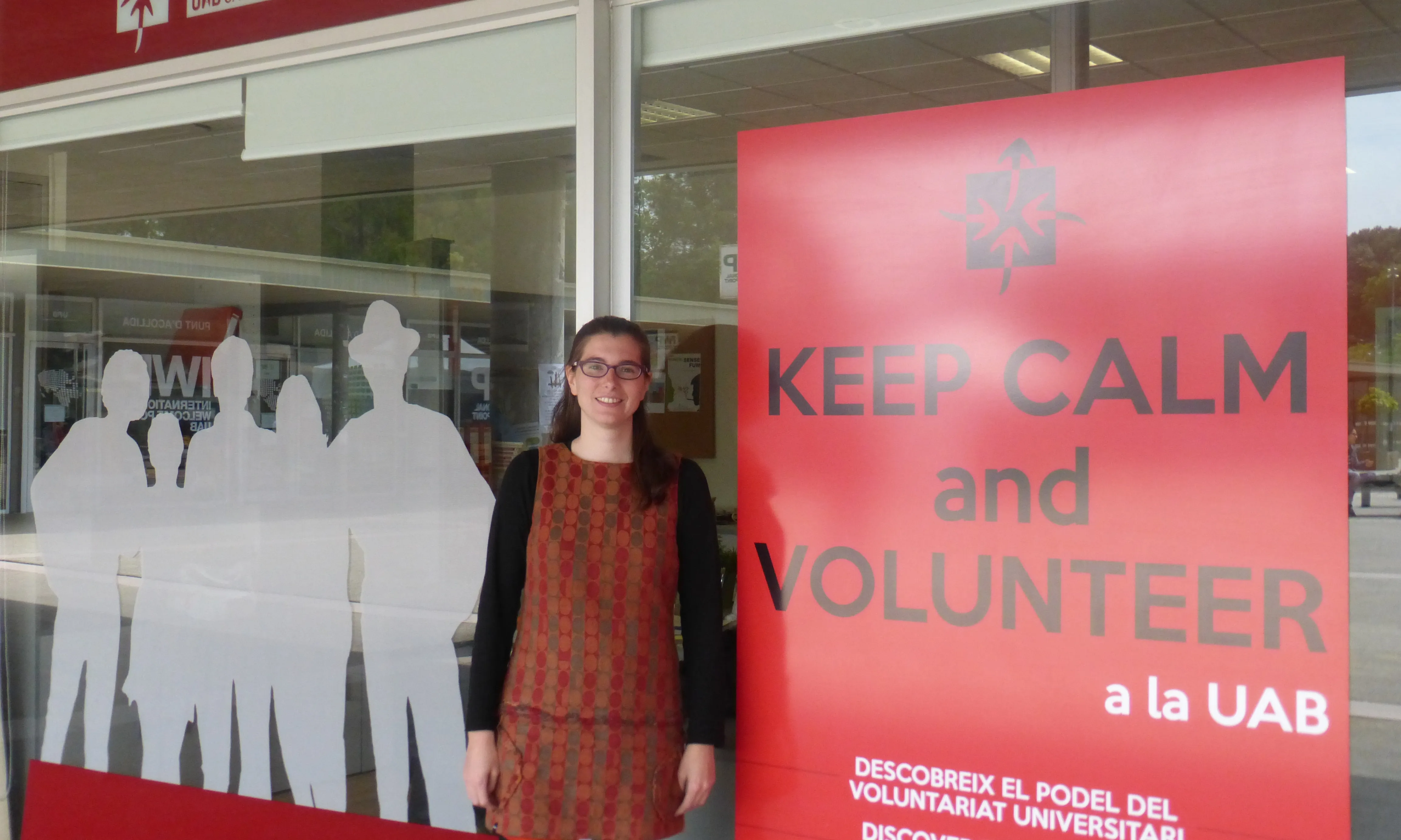  Sara Martínez, responsable tècnica de l'Àrea de Voluntariat de la FAS