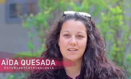 Aïda Quesada, estudiant de Criminologia i resident a un pis solidari
