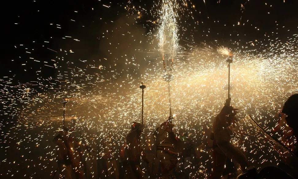 Imatge dels Diables de Cervera