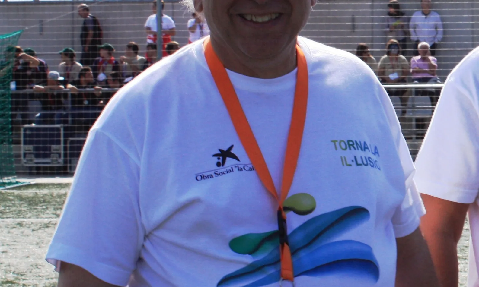 Toni Pamplona. Voluntari dels Special Olympics