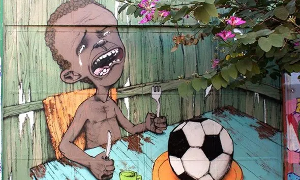 Mural de l'artista brasileny de carrer Paulo Ito. Font: Regeneracion.mx