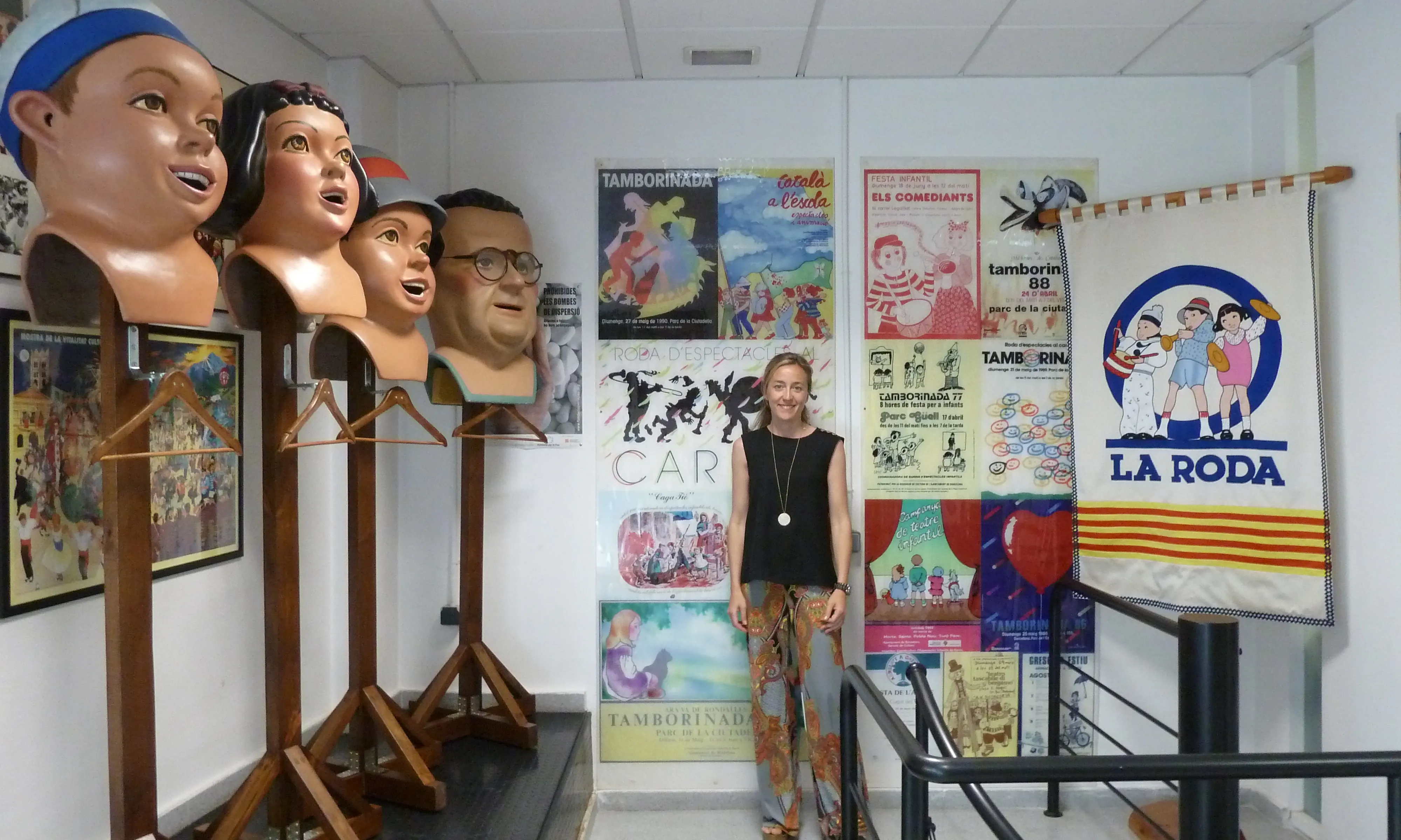 Anna Corbella, directora de la Fundació La Roda, a la seu de Barcelona