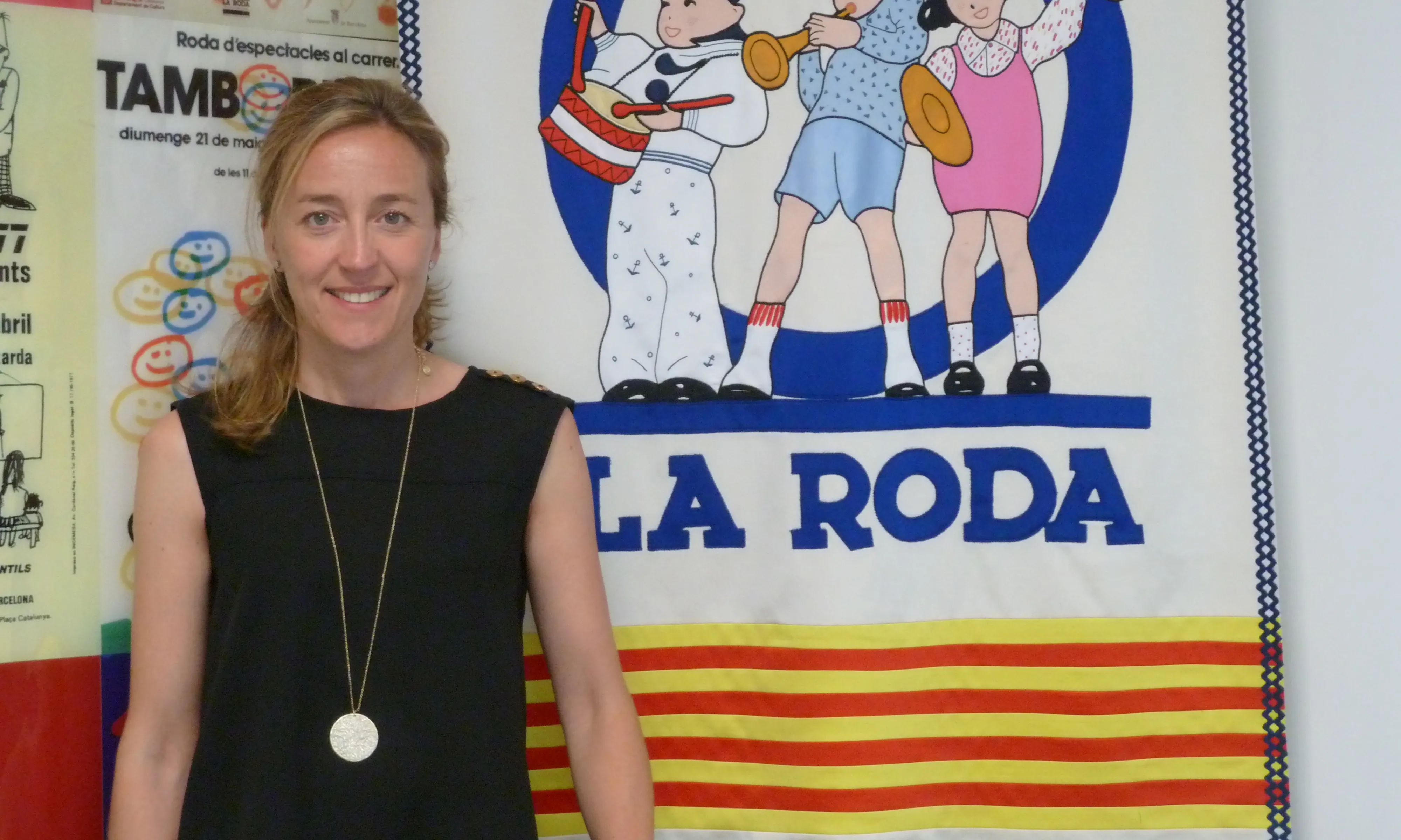 Anna Corbella, directora de la Fundació La Roda, a la seu de Barcelona