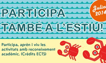 Participa també a l'estiu, cartell de la UAB