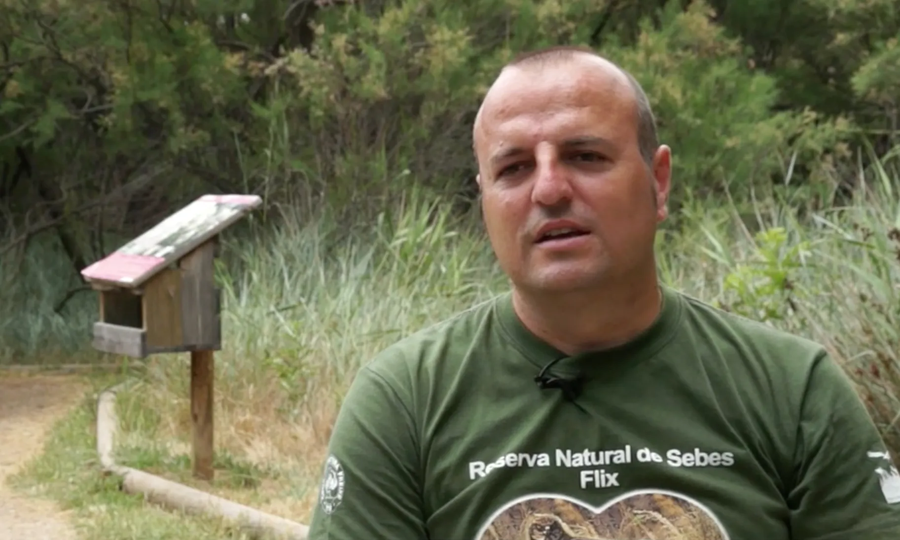 Josep Manel Albiac Machin, president del Grup de Natura Freixe - Flix 