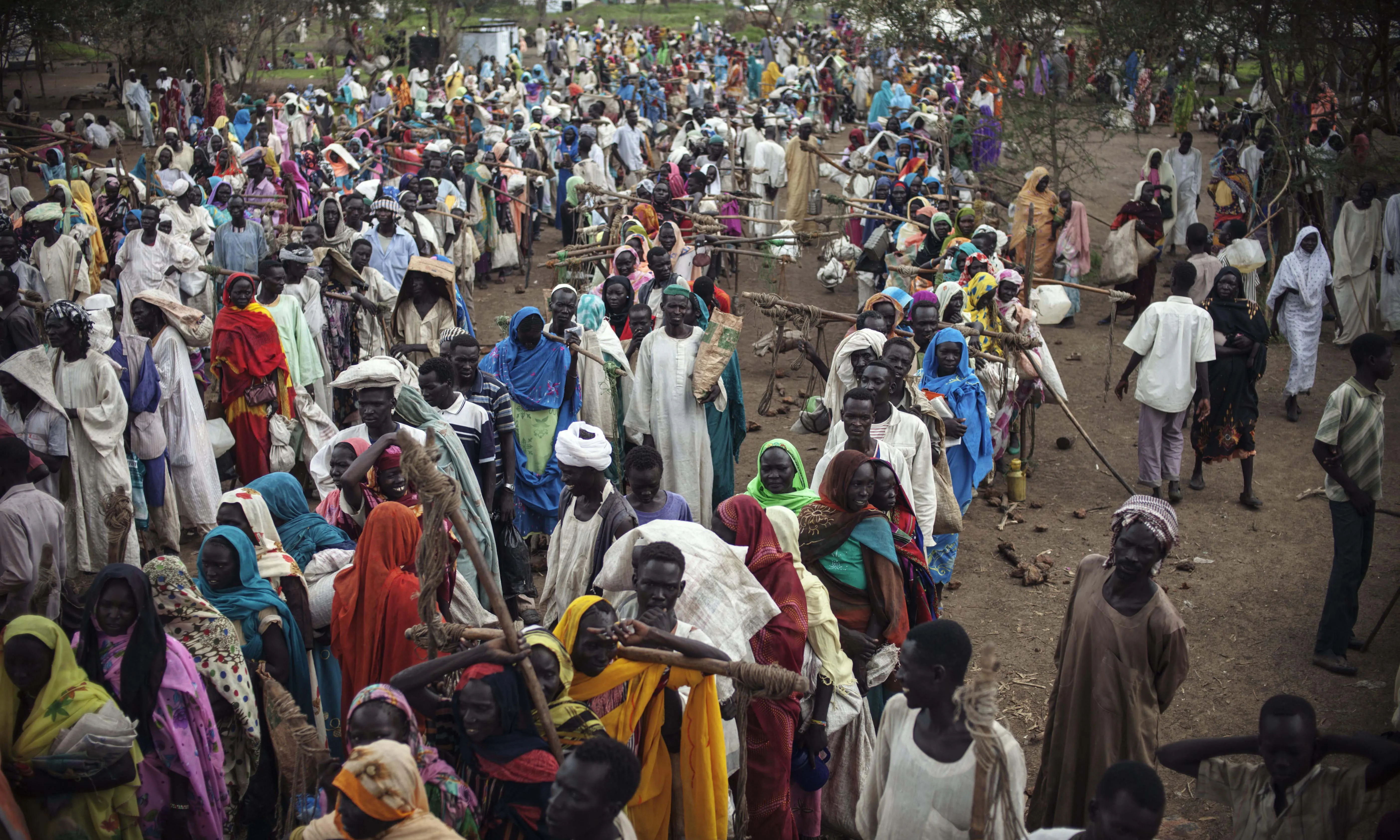 Camp de refugiats a Maban. Autor: Brian Sokol/UNHCR. Font: Wikimedia Commons.