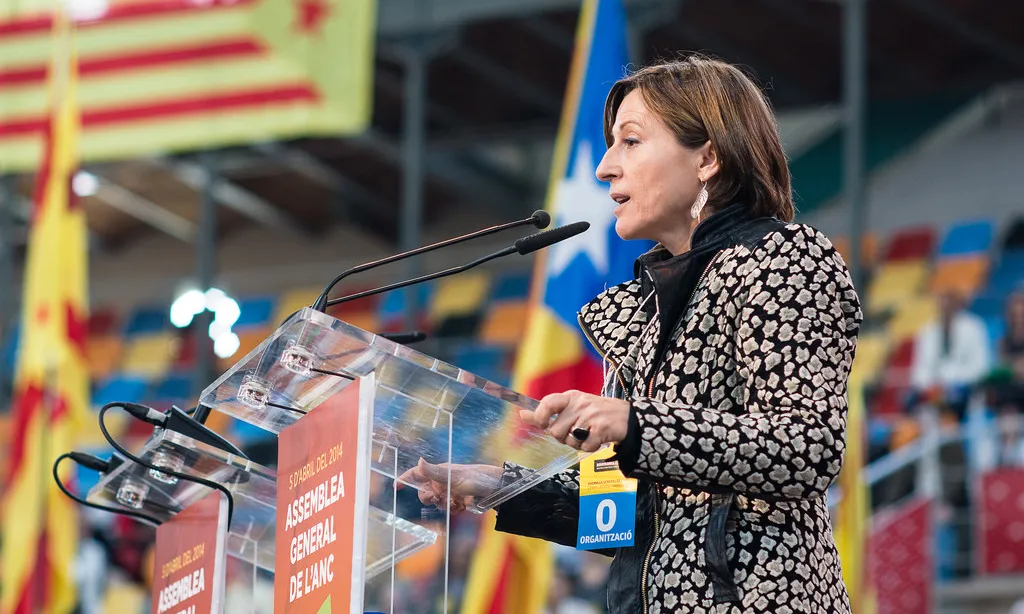 Carme Forcadell, presidenta de l'ANC.