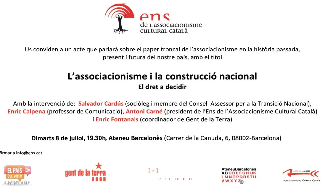 Invitació a l'esdeveniment